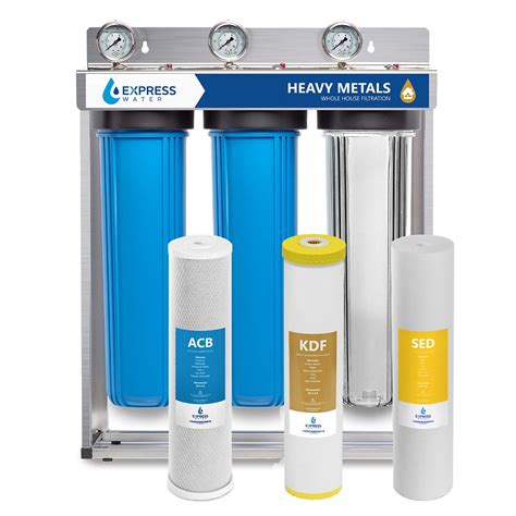 which whole house water filter will remove heavy metals|best water filter heavy metals.